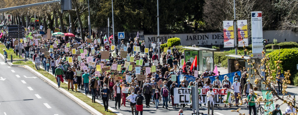 Marche climat 28 Mars 2021 Grenoble Pour une Vraie Loi Climat
