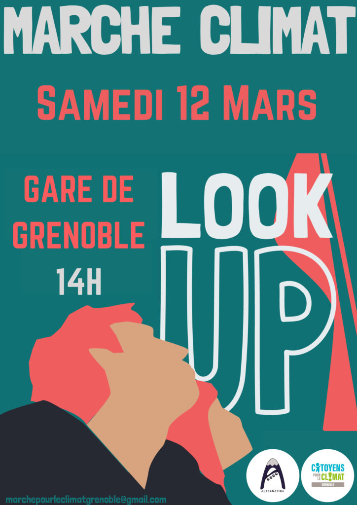 Marche climat Look up ! 12 mars 2022